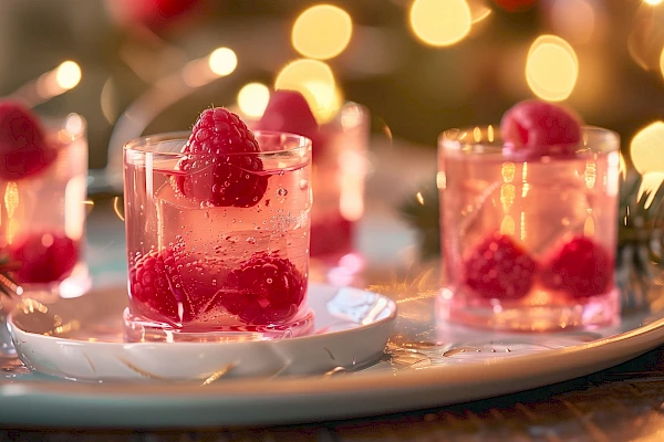 Champagner-Jello-Shots