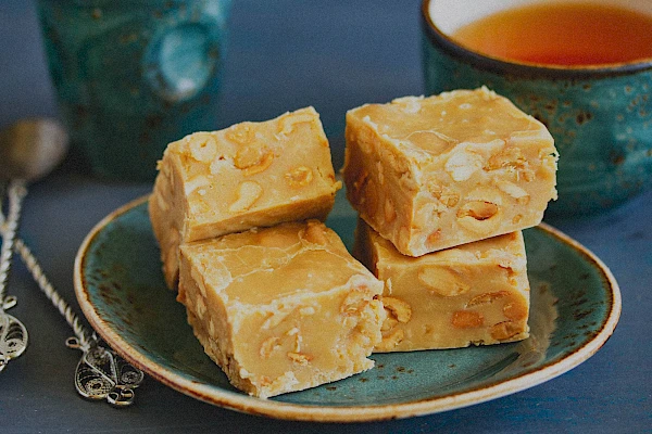 Erdnuss Fudge