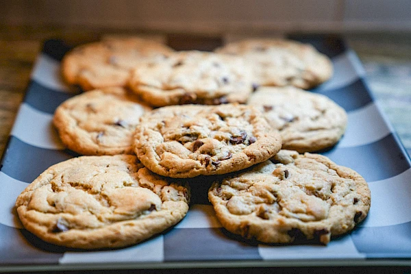 Vegane Chocolate Chip Cookies