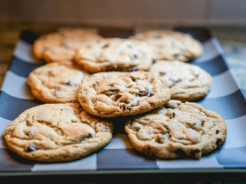 Vegane Chocolate Chip Cookies