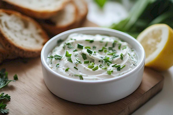 Veganer Kräuterquark