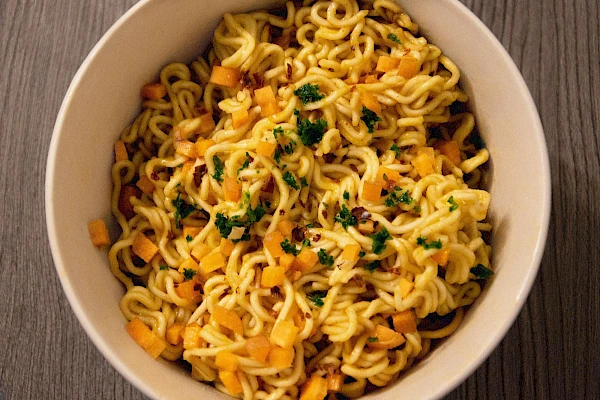 Schnelle Mie-Nudeln