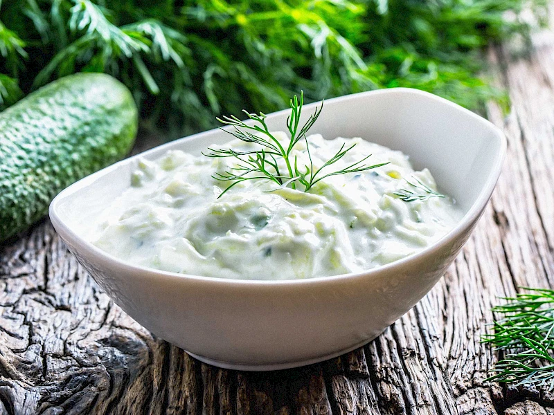 Veganes Tsatsiki