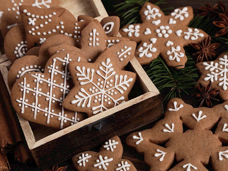 Vegane Lebkuchen Plätzchen