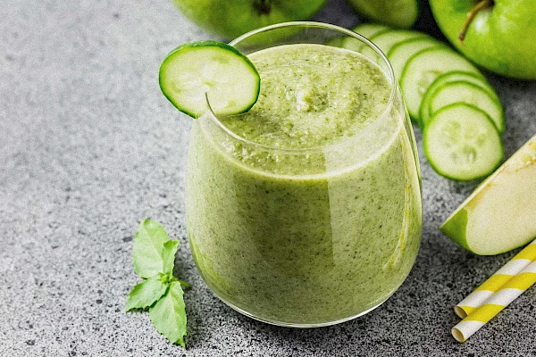 Grüner Frühstücks-Smoothie
