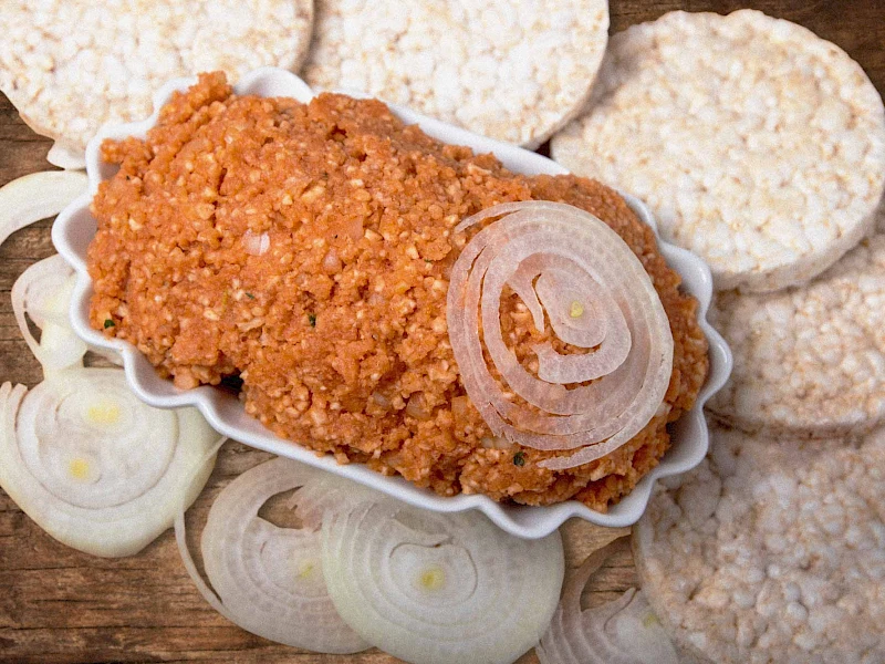 Reiswaffel-Mett