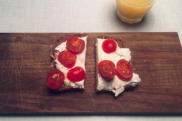 Veganer Frischkäse