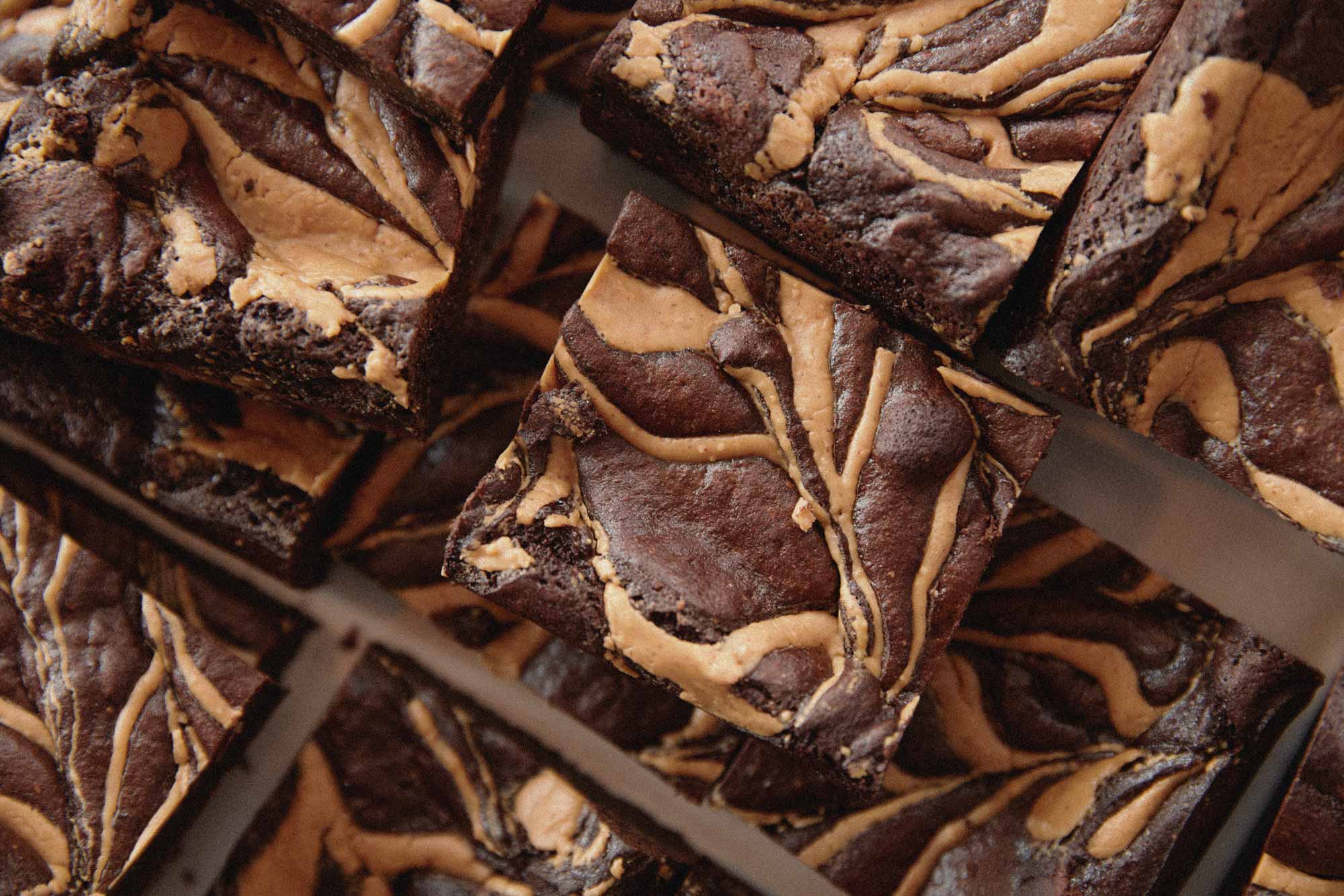 Erdnussbutter Brownies Abbildung