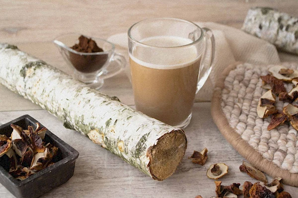 Pilzkaffee, der Wald-und-Wiesen-Wachmacher