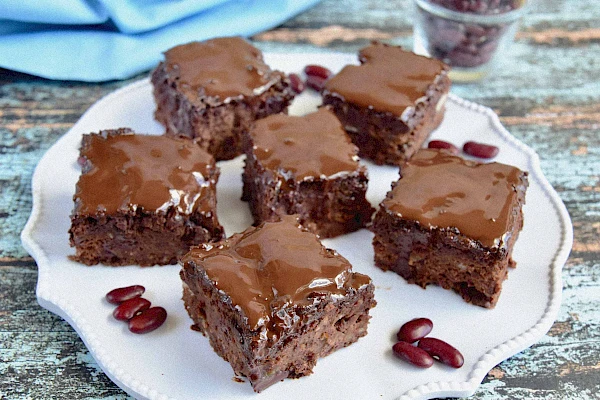 Kidneybohnen-Brownies