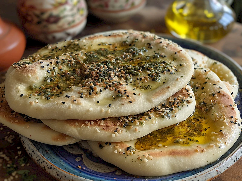 Manakish mit Zatar