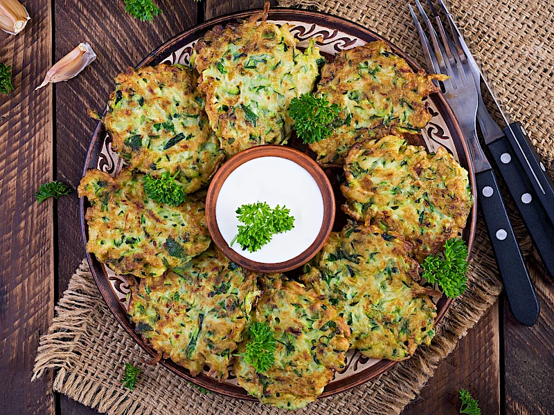 Zucchini Bratlinge