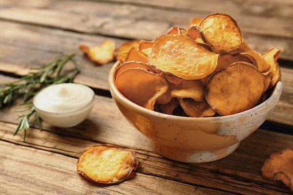 Süßkartoffel-Chips