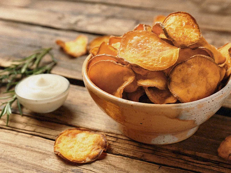 Süßkartoffel-Chips