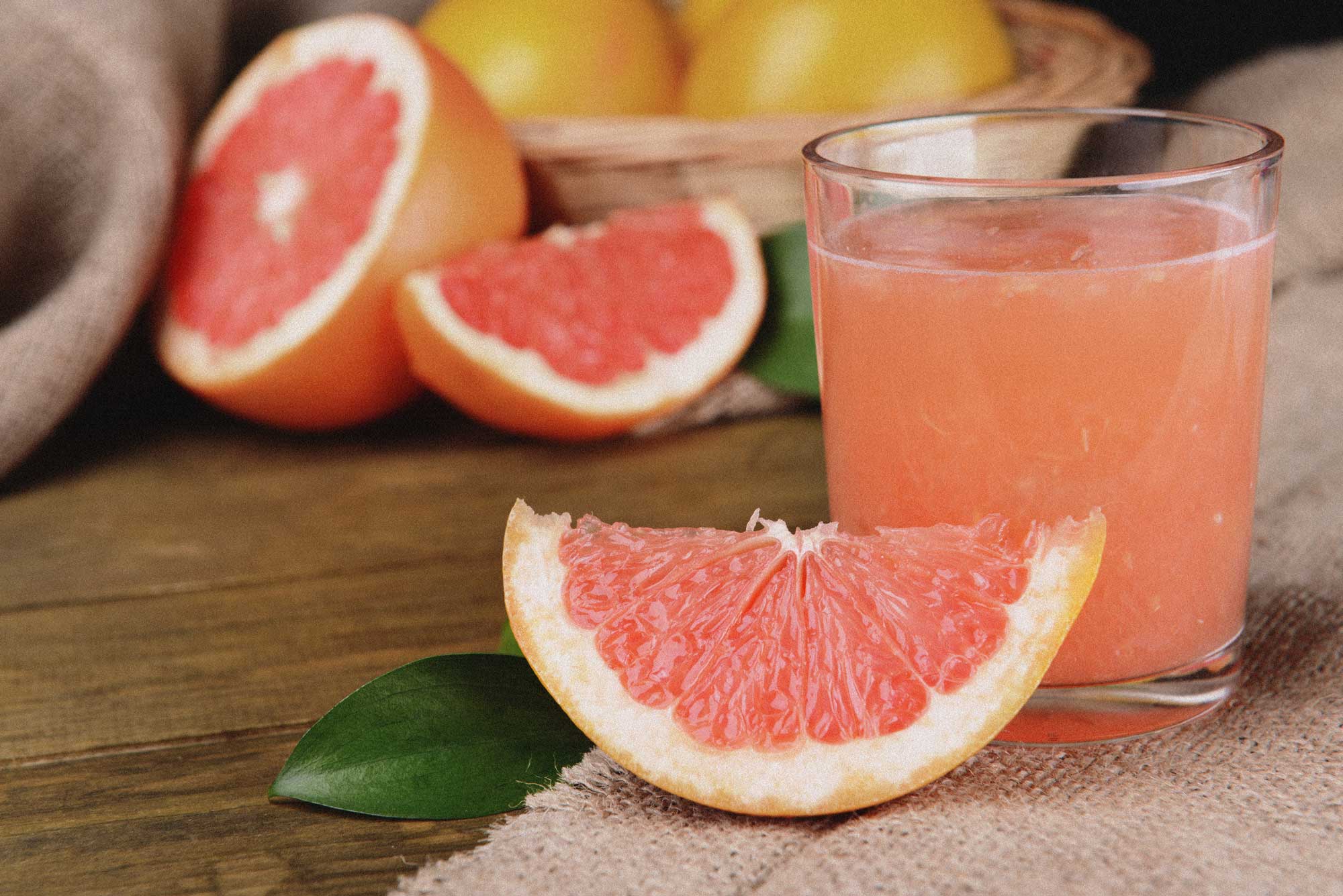 Grapefruit-Kokos-Drink