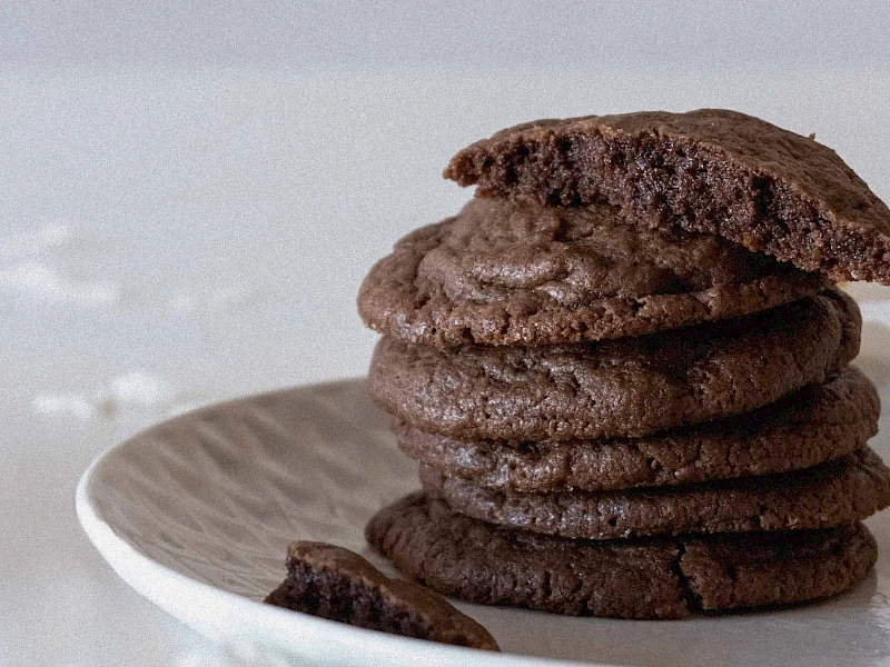 Schwarze Bohnen Cookies