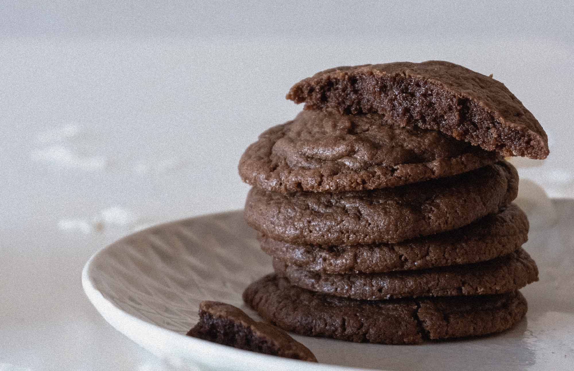 Schwarze Bohnen Cookies Abbildung