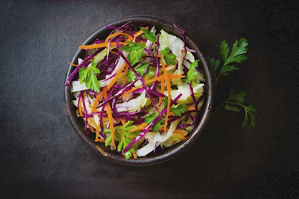 Würziger Kohlsalat