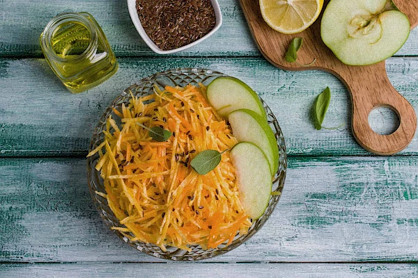 Apfel-Möhren-Salat