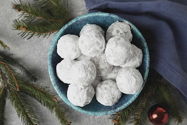 Schneeball-Plätzchen