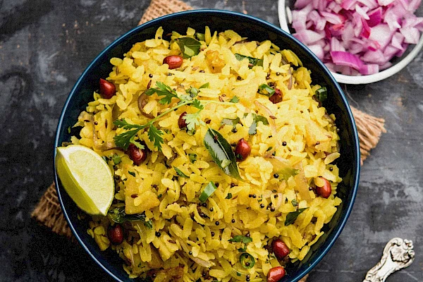 Indisches Poha