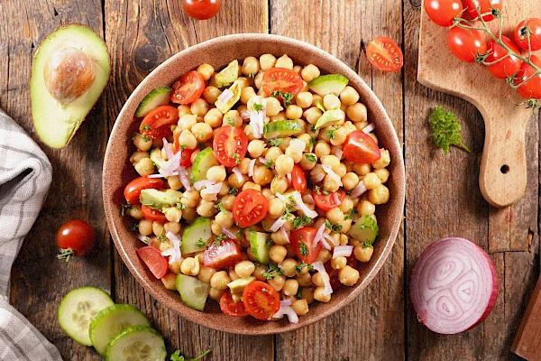 Kichererbsen-Salat
