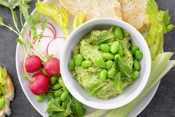 Edamame-Hummus