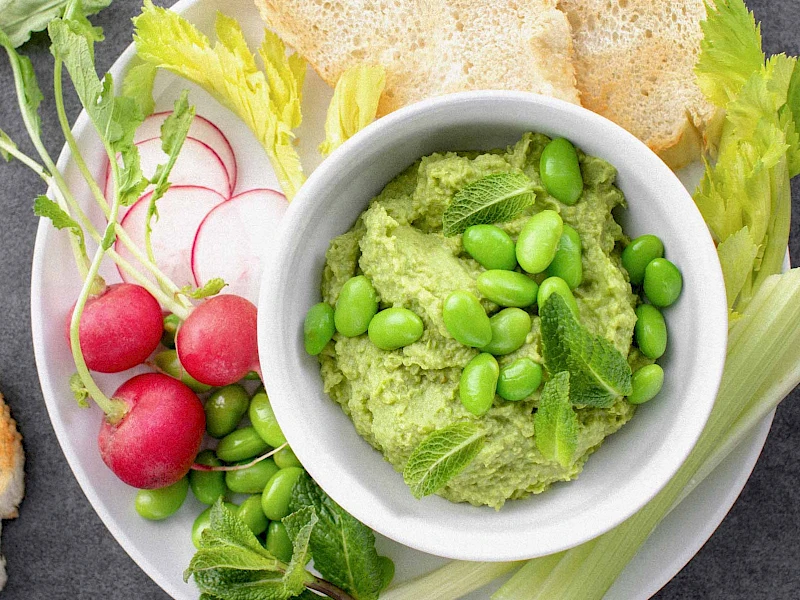 Edamame-Hummus