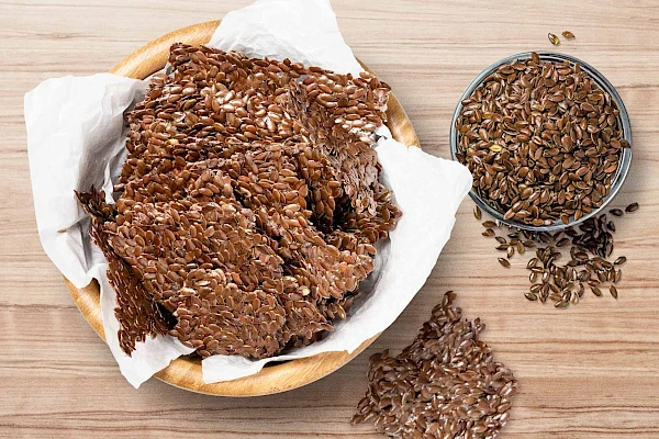 Leinsamen Cracker