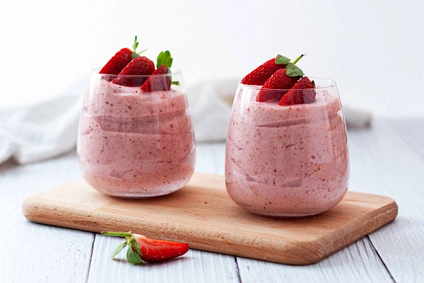 Erdbeer-Mousse