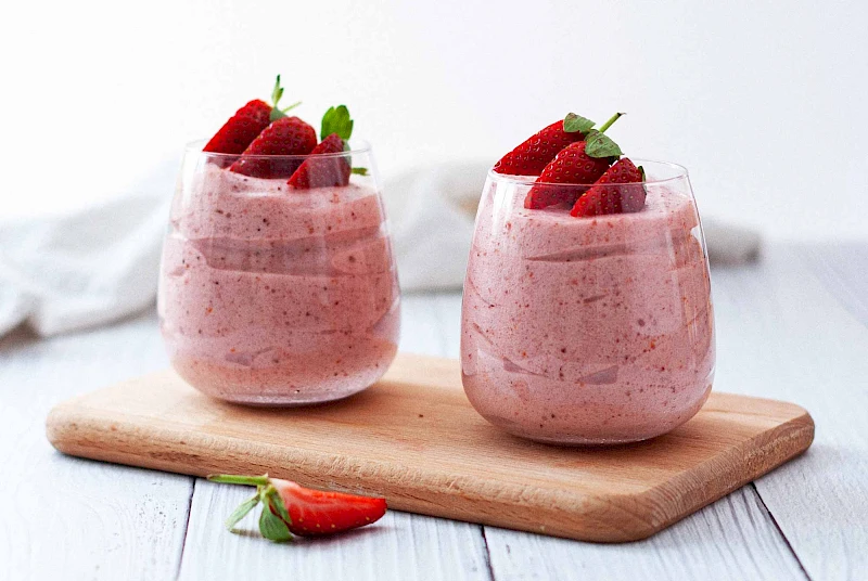 Erdbeer-Mousse