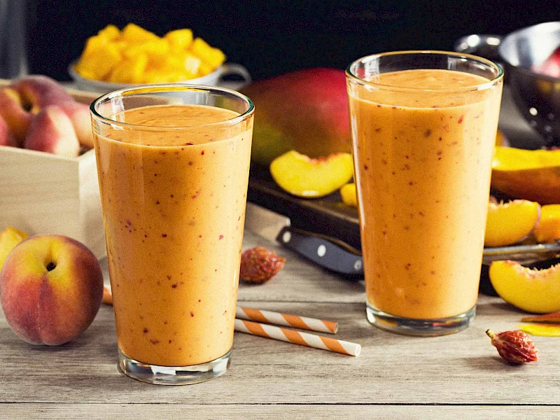 Pfirsich-Mango-Smoothie