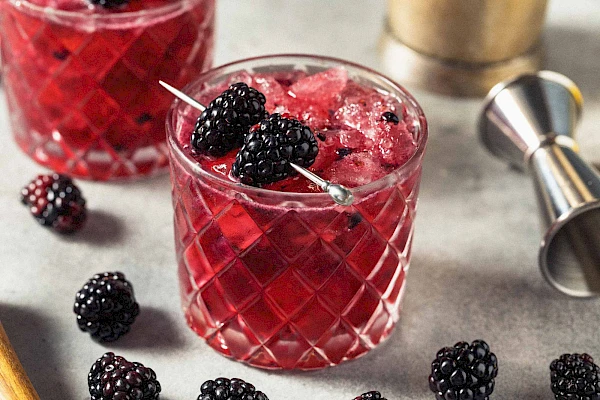 Brombeer-Cocktail