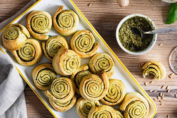 Pesto-Schnecken