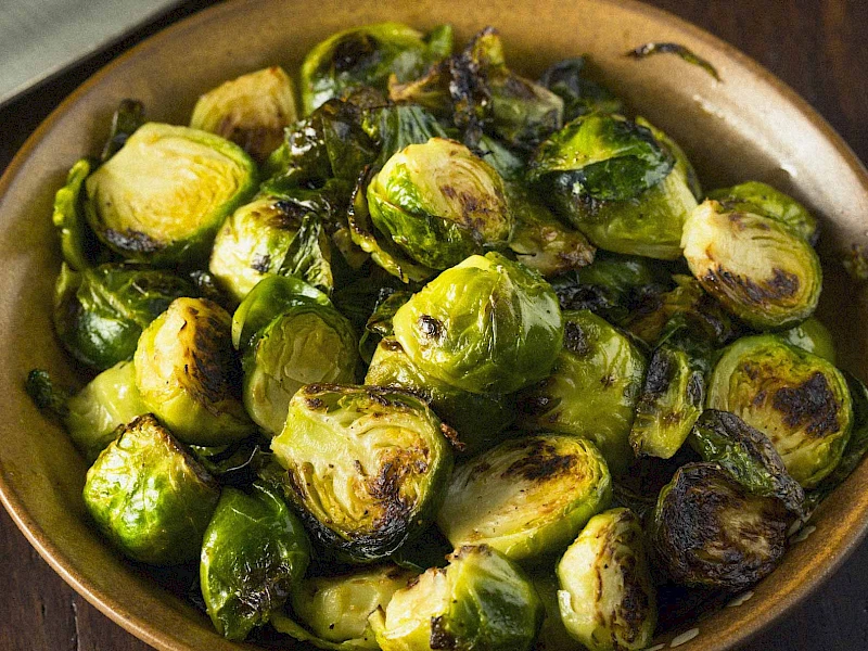 Gegrillter Balsamico Rosenkohl