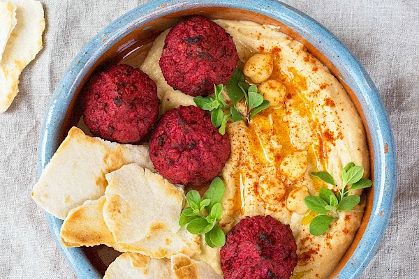 Rote Bete Falafel