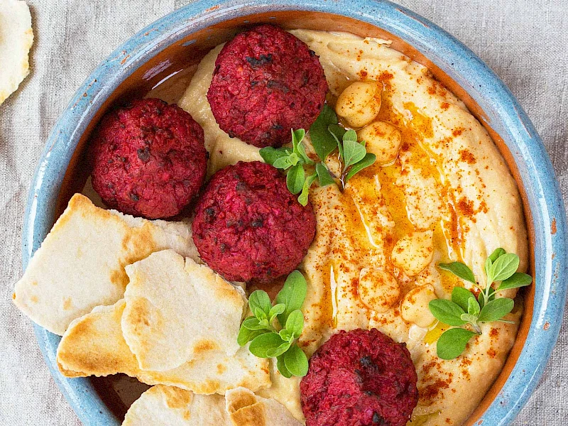 Rote Bete Falafel