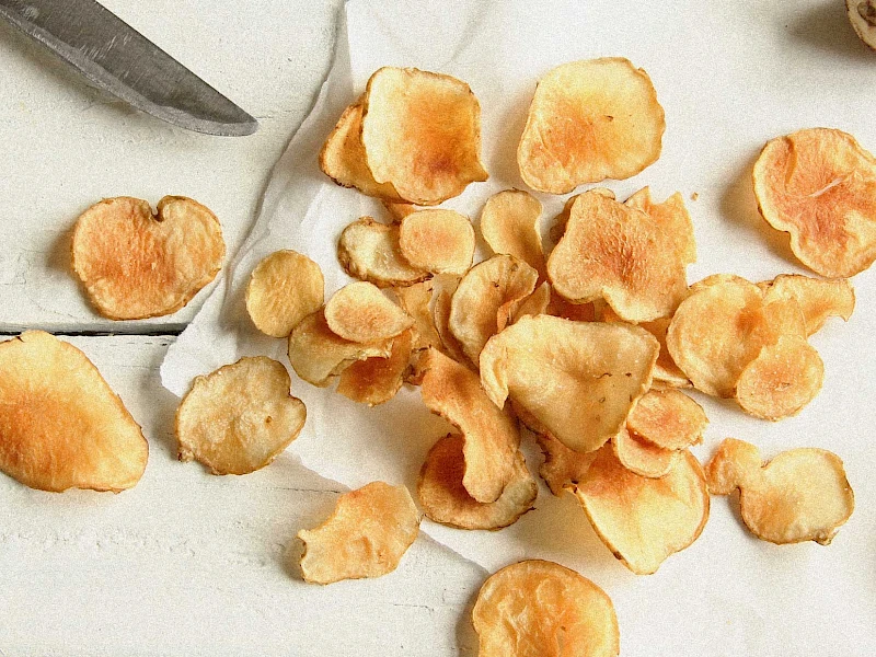 Topinambur-Chips