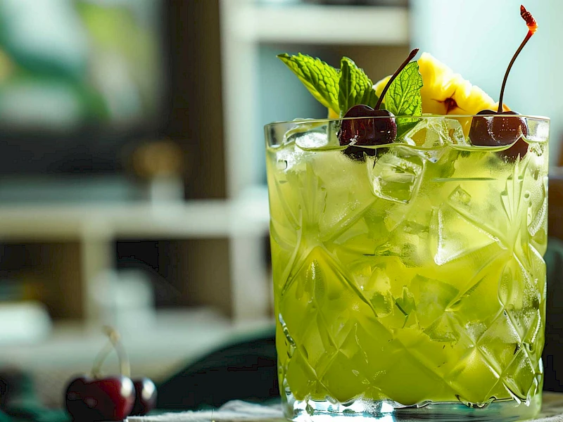 Fußball-Cocktail