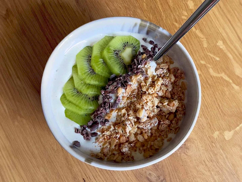 Kiwi-Bananen-Bowl