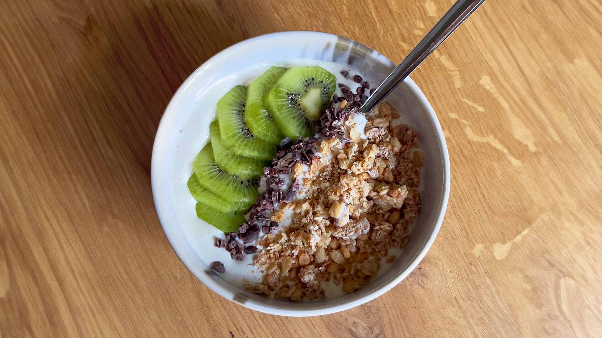 Kiwi-Bananen-Bowl