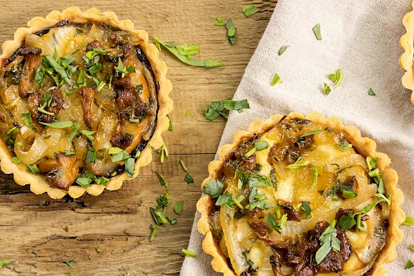 Pfifferling-Tartelettes