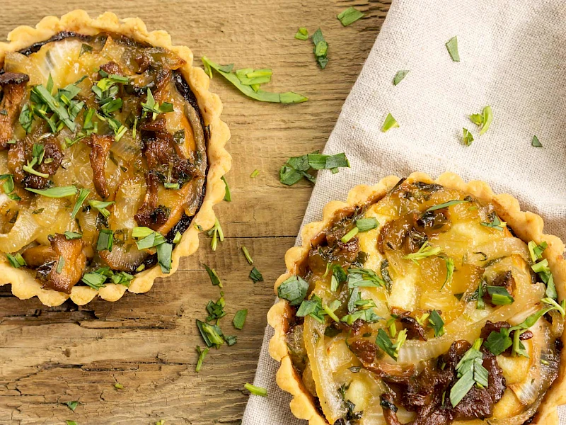 Pfifferling-Tartelettes