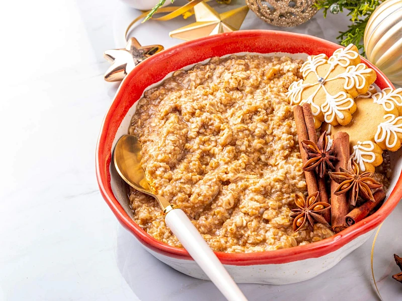 Lebkuchen-Porridge