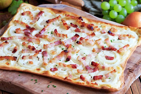 Elsässer Flammkuchen