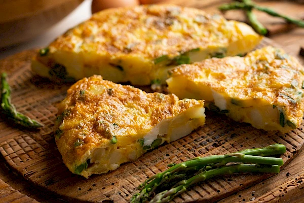 Spargel-Frittata