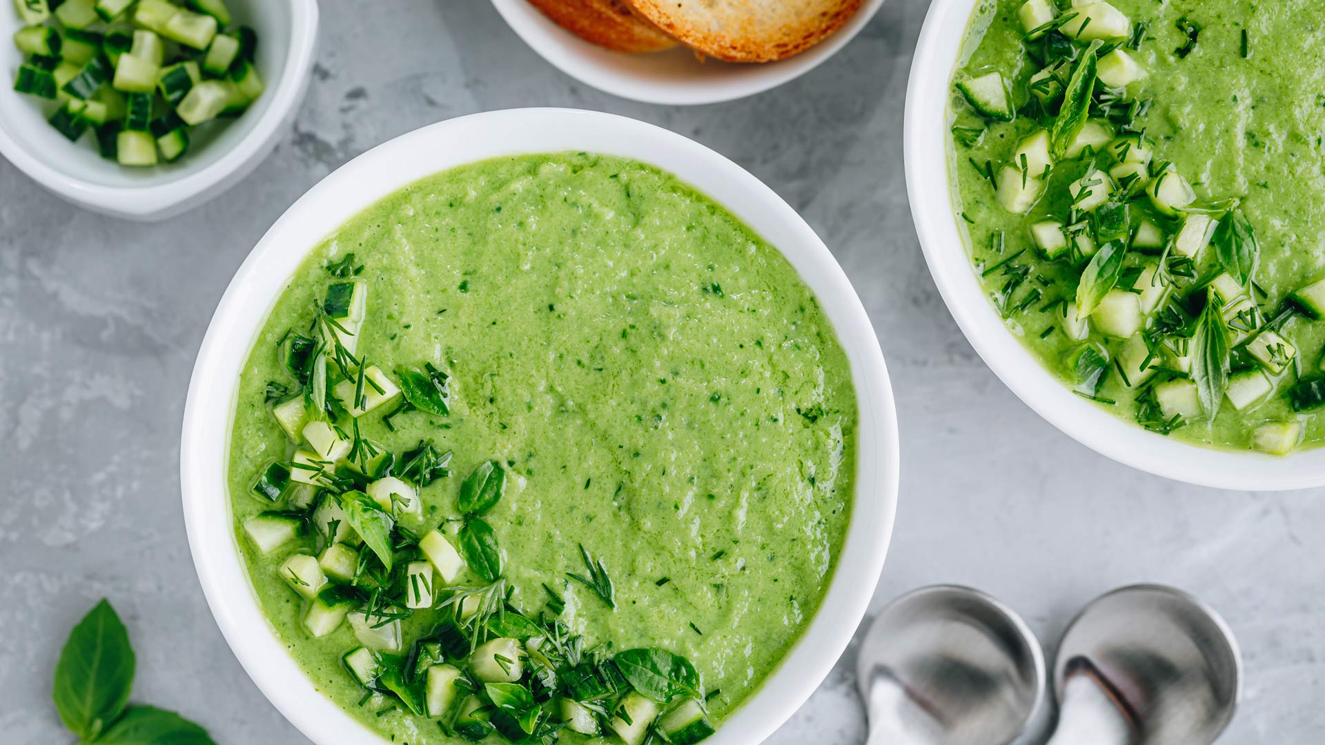 Gurken-Minz-Suppe