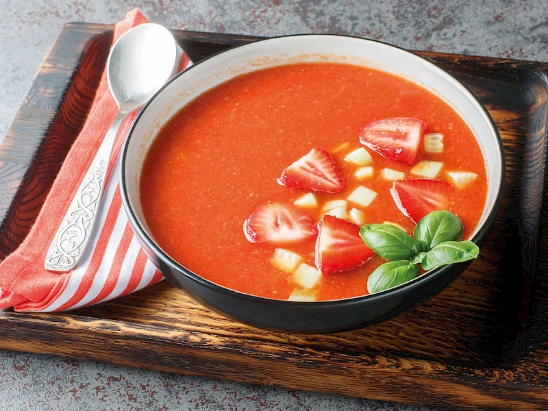 Erdbeer-Gazpacho