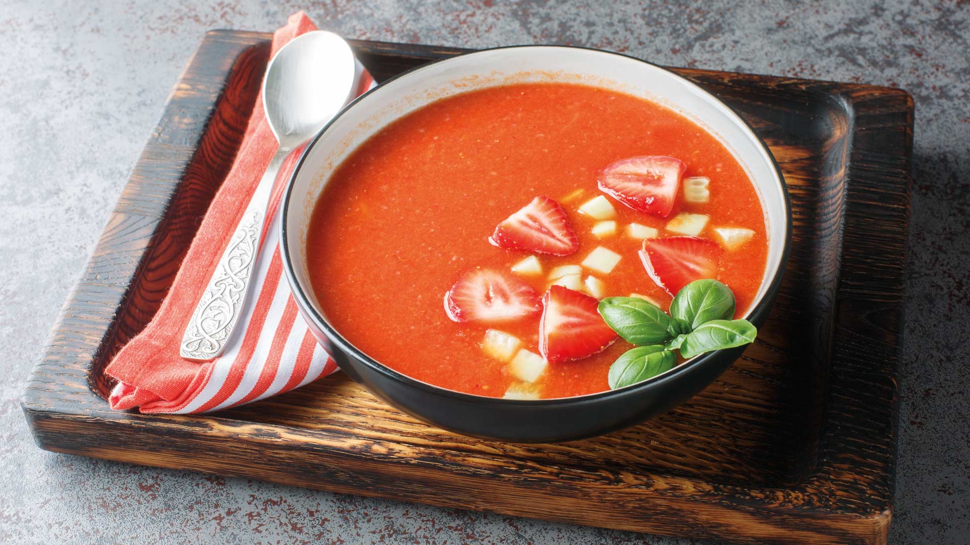 Erdbeer-Gazpacho