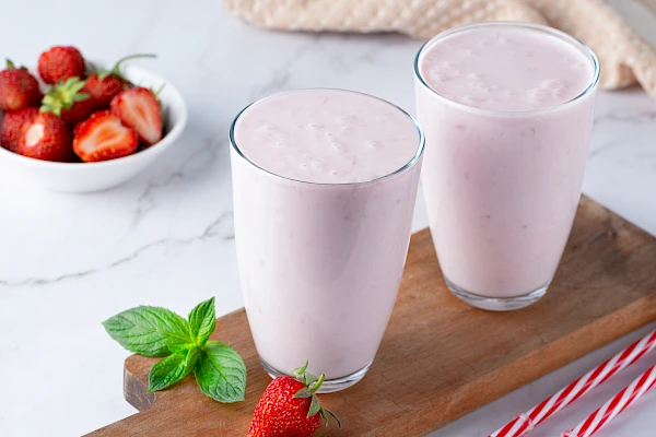 Erdbeer-Kefir